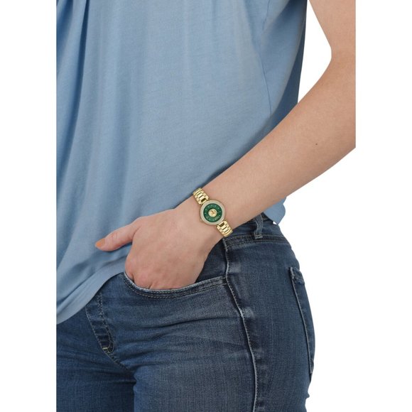 Versace Versus Gold 36mm Brick Watch